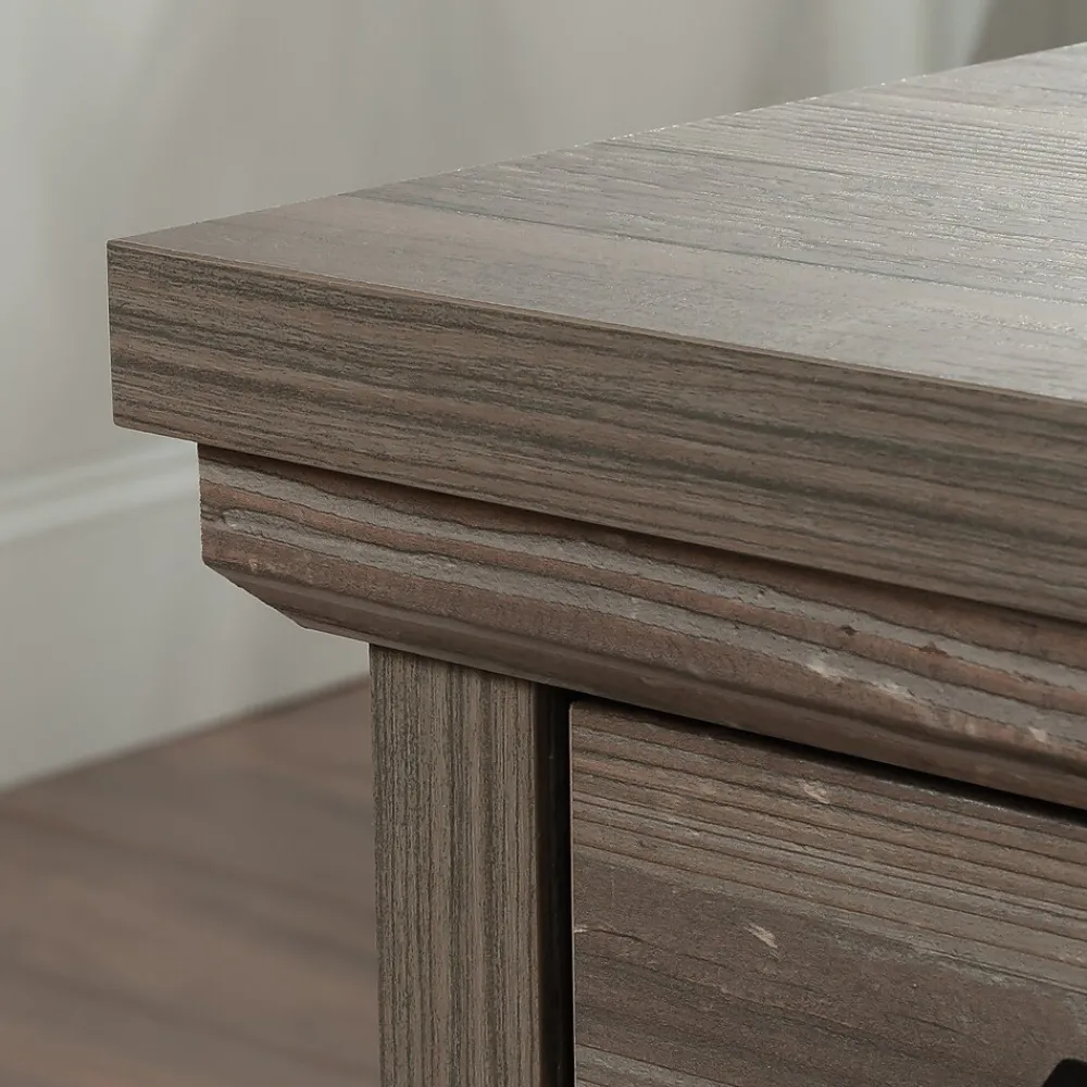 Computer Desks*Sauder Aspen Post 65"W Executive Computer Desk, (433677) Pebble Pine