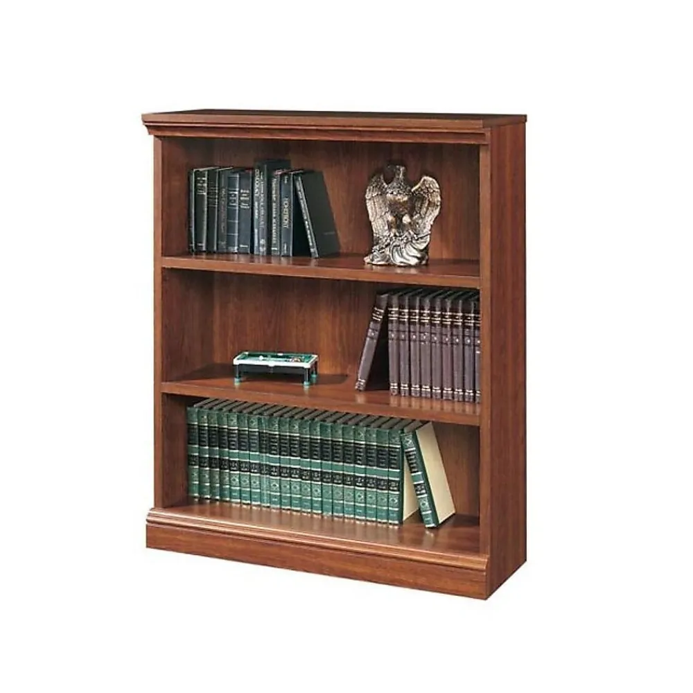 Bookcases*Sauder Camden County 3-Shelf Standard Bookcase, Cherry (101783)