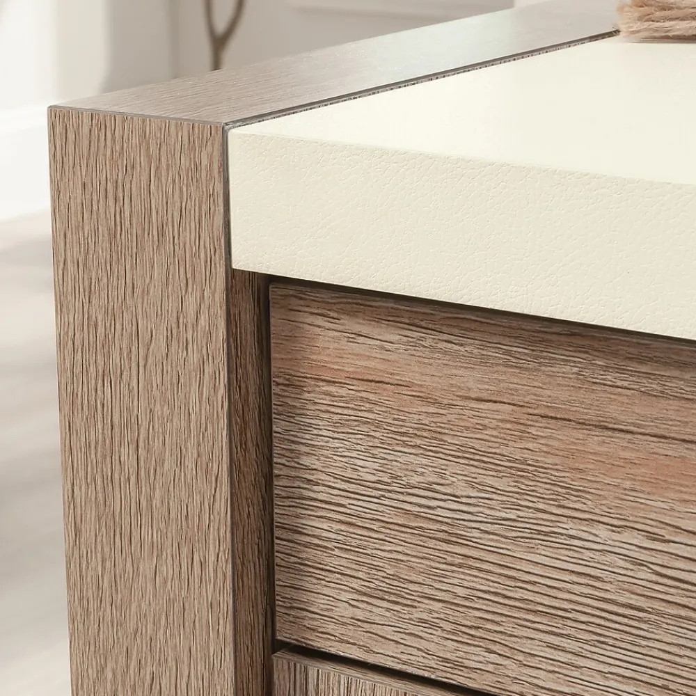 Storage Cabinets*Sauder Dixon City 30"H Storage Cabinet with 2 Shelves, Brushed Oak (432888)