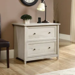 File Cabinets*Sauder Edge Water 2-Drawer Lateral File Cabinet, Letter/Legal Size, Chalked Chestnut (418796)