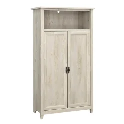 Storage Cabinets*Sauder Edge Water 60"H Storage Cabinet with 5 Shelves, Chalked Chestnut (434766)