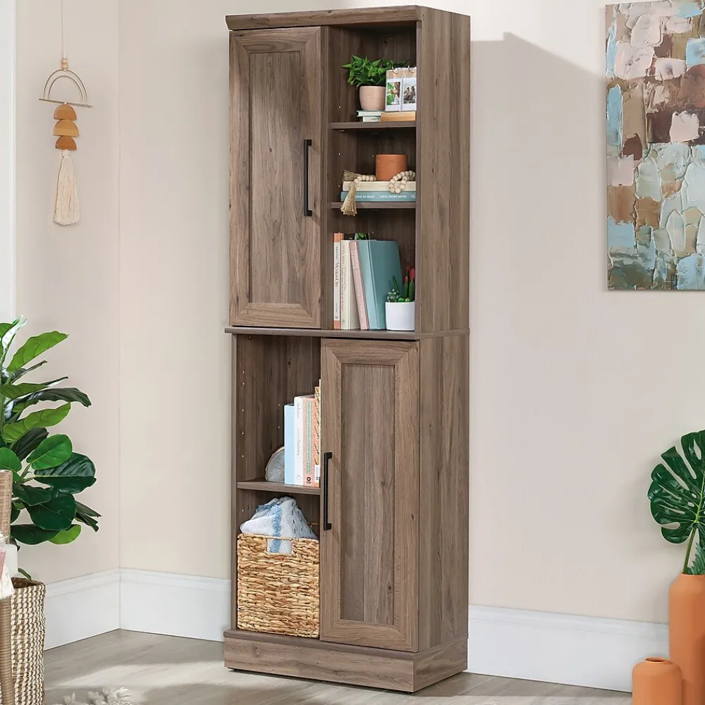 Storage Cabinets*Sauder HomePlus 71"H Storage Cabinet with 6 Shelves, Salt Oak (435132)