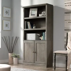 Bookcases*Sauder Select 70"H 5-Shelf Bookcase, Mystic Oak (426418)