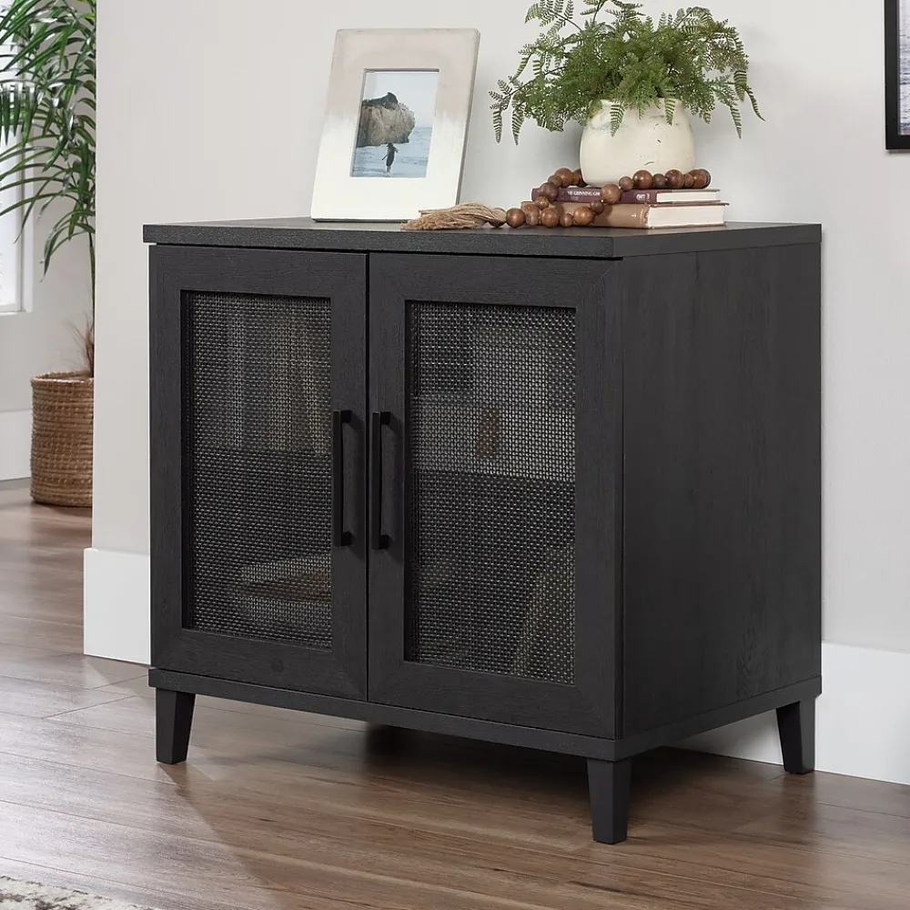 Storage Cabinets*Sauder Tiffin Line 30" Storage Cabinet with 2 Shelves, Raven Oak (433270)