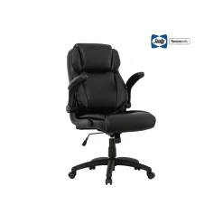 Office Chairs*Sealy Posturepedic Hudson Ergonomic Swivel Office Chair, Black (64627)