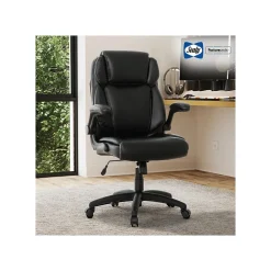 Office Chairs*Sealy Posturepedic Hudson Ergonomic Swivel Office Chair, Black (64627)
