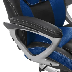 Office Chairs*Serta Amplify Ergonomic Faux Leather Swivel Executive Chair, Blue (43673B)