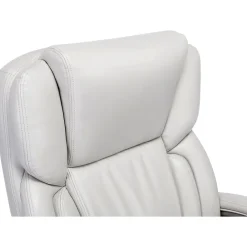 Ergonomic Chairs*Serta Garret Ergonomic Bonded Leather Swivel Executive Chair, (43520G) White