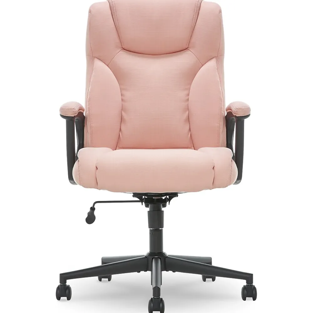 Ergonomic Chairs*Serta Hannah II Fabric Executive Chair, (43672G) Pink