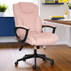 Ergonomic Chairs*Serta Hannah II Fabric Executive Chair, (43672G) Pink