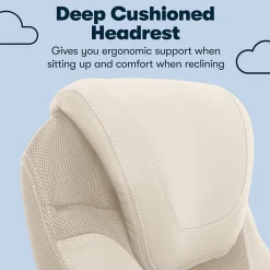 Ergonomic Chairs*Serta Works Bryce Ergonomic Bonded Leather Swivel Executive Chair, (43807B) Cream