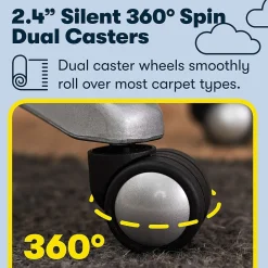 Ergonomic Chairs*Serta Works Bryce Ergonomic Bonded Leather Swivel Executive Chair, (43807B) Cream