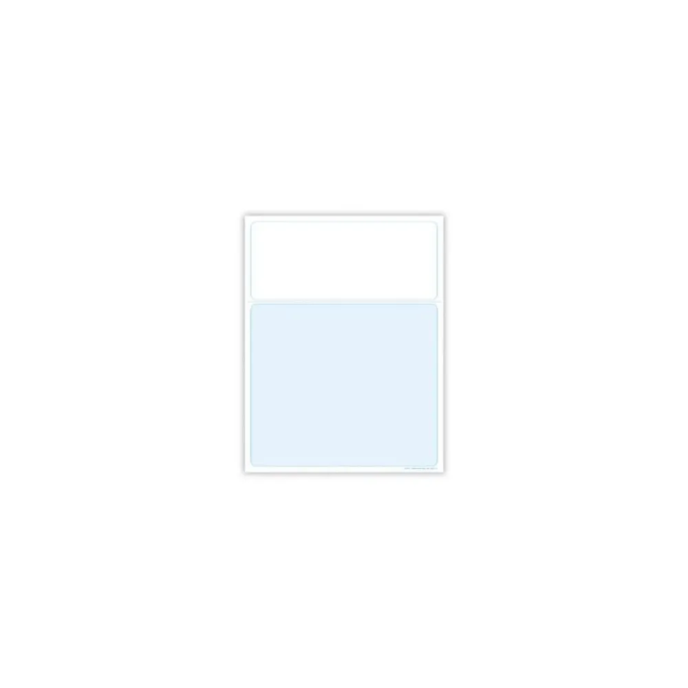 Business Forms*Medical Arts Press Solid Color Laser Statements, Style D, without Credit Card Information, Blue