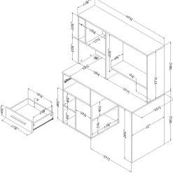 Computer Desks*South Shore Annexe 48