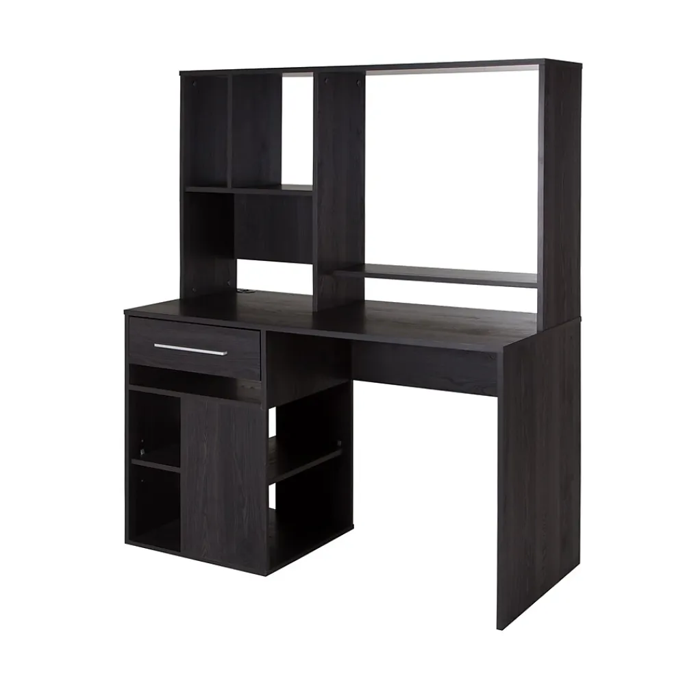Computer Desks*South Shore Annexe 48"W Home Office Computer Desk, (9060070) Gray Oak