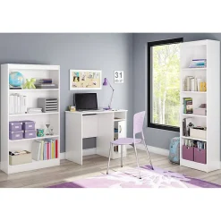 Computer Desks*South Shore Axess 34"W Small Desk, (7250075) Pure White