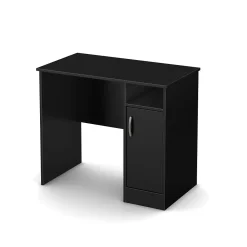 Computer Desks*South Shore Axess 34"W Small Desk, (7270075) Pure Black