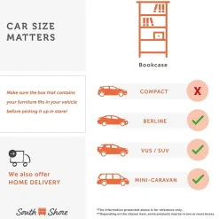 Bookcases*South Shore Gascony Standard 4-Shelf Bookcase, Pure White (7360767)