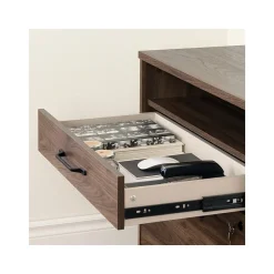 File Cabinets*South Shore Helsy 2-Drawer Lateral File Cabinet, Letter/Legal Size, Lockable, 30.25