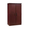 Storage Cabinets*South Shore Morgan 60" Storage Cabinet with 4 Shelves, Royal Cherry (7206970)