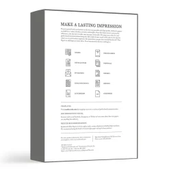 Resume Paper*Southworth 8.5" x 11" Business Paper, 24 lbs., 100 Brightness, 500/Box (404NC)