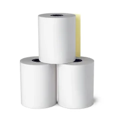 Pos Paper*Staples 2 Part Carbonless Cash Register/POS Rolls, 3" x 90', 10/Pack (28389/452173)
