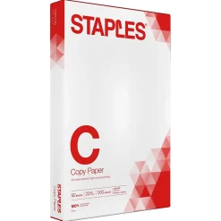 Copy Paper*Staples 11" x 17" Copy Paper, 20 lbs., 92 Brightness, 500 Sheets/Ream (190450)