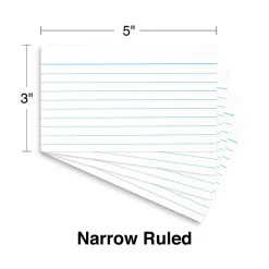 Index Cards*Staples 3