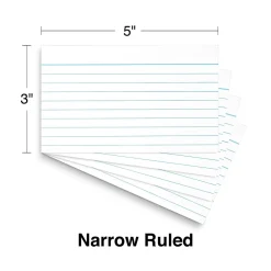 Index Cards*Staples 3