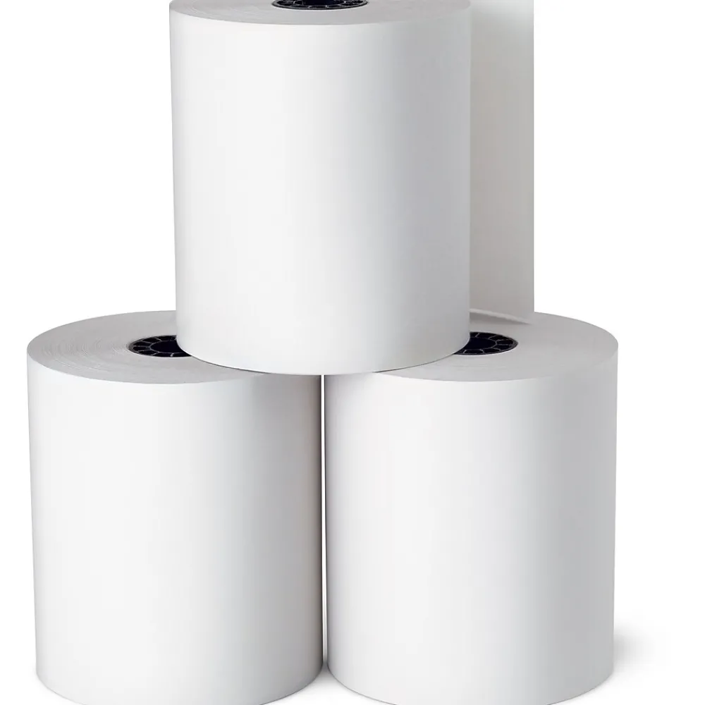Pos Paper*Staples Bond Paper Cash Register Rolls, 1-Ply, 3-1/4" x 240', 5/Pack (28405/3332)