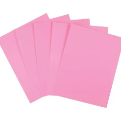 Multipurpose Paper*Staples Brights Multipurpose Colored Paper, 20 lbs., 8.5" x 11", , 500/Ream (25207) Pink