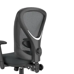 Office Chairs*Staples Carder Ergonomic Fabric Swivel Computer and Desk Chair, Black (24115-CC)