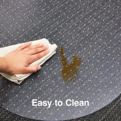 Chair Mats*Staples ® Carpet Chair Mat, Medium-Pile, Clear (28594)