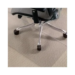 Chair Mats*Staples Carpet Chair Mat, 36" x 48", Designed for Low-Pile Carpet, Clear Vinyl (120031)