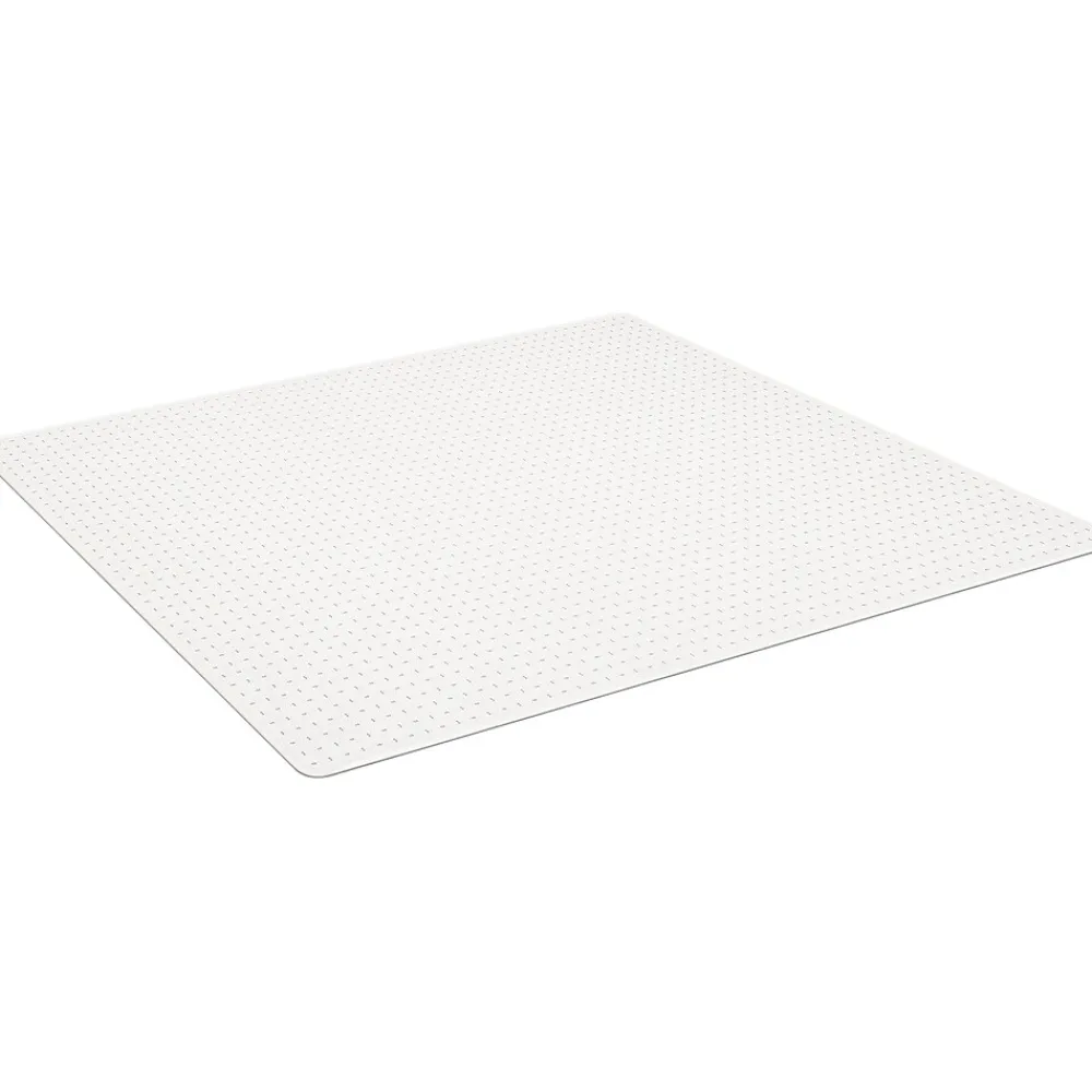 Chair Mats*Staples Carpet Chair Mat, 46" x 60", Designed for Low-Pile Carpet, Clear Vinyl (128304)