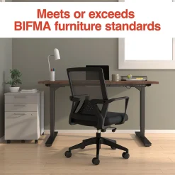 Office Chairs*Staples Cartwright Ergonomic Fabric Swivel Task Chair, Black (ST62400)