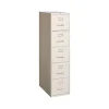File Cabinets*Staples Commercial 5-Drawer Vertical File Cabinet, Letter Size, Lockable, 61.38"H x 15"W x 26.5"D, Putty (59590/25431)