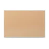 Bulletin*Staples Cork Bulletin Board, Aluminum Frame, 6'W x 4'H (28317-CC)