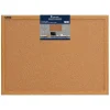 Bulletin*Quartet Staples Durable Cork Bulletin Board, Oak Finish Frame, 2' x 3' (85223B)