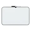 Dry Erase*Staples Durable Melamine Dry-Erase Board, Plastic Frame, 11" x 17" (VMMC10112)