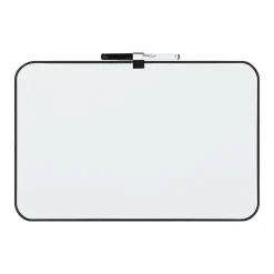 Dry Erase*Staples Durable Melamine Dry-Erase Board, Plastic Frame, 11" x 17" (VMMC10112)
