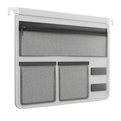 File Cabinets*Staples File Cabinet Tech Organizer, Gray/Black (TR62605)
