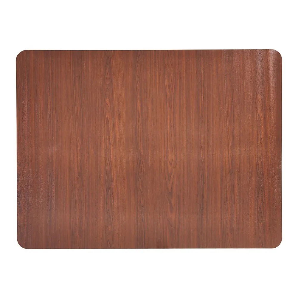 Chair Mats*Staples Hard Floor Chair Mat, 36" x 48'', Cherry (23342)