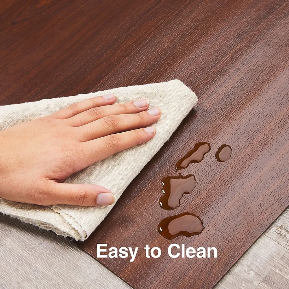 Chair Mats*Staples Hard Floor Chair Mat, 36" x 48'', Cherry (23342)