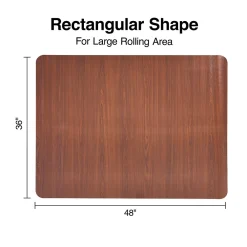 Chair Mats*Staples Hard Floor Chair Mat, 36