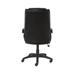 Ergonomic Chairs*Staples Kelburne Luxura Ergonomic Faux Leather Swivel Executive Chair, (58226-CC) Black