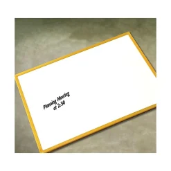 Dry Erase*Staples Melamine Dry-Erase Whiteboard, 4' x 3' (6534N)
