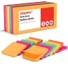 Sticky Notes*Staples Notes, 3" x 3", Dusk to Dawn Collection, 100 Sheet/Pad, 12 Pads/Pack (S-33BR12/52567)