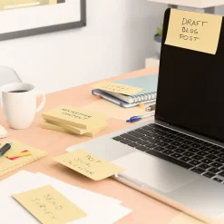 Sticky Notes*Staples Recycled Notes, 3