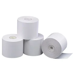 Pos Paper*Staples Thermal Cash Register/POS Rolls, 1-Ply, 3 1/8" x 90', BPA Free, 72/Carton (18298-CC)